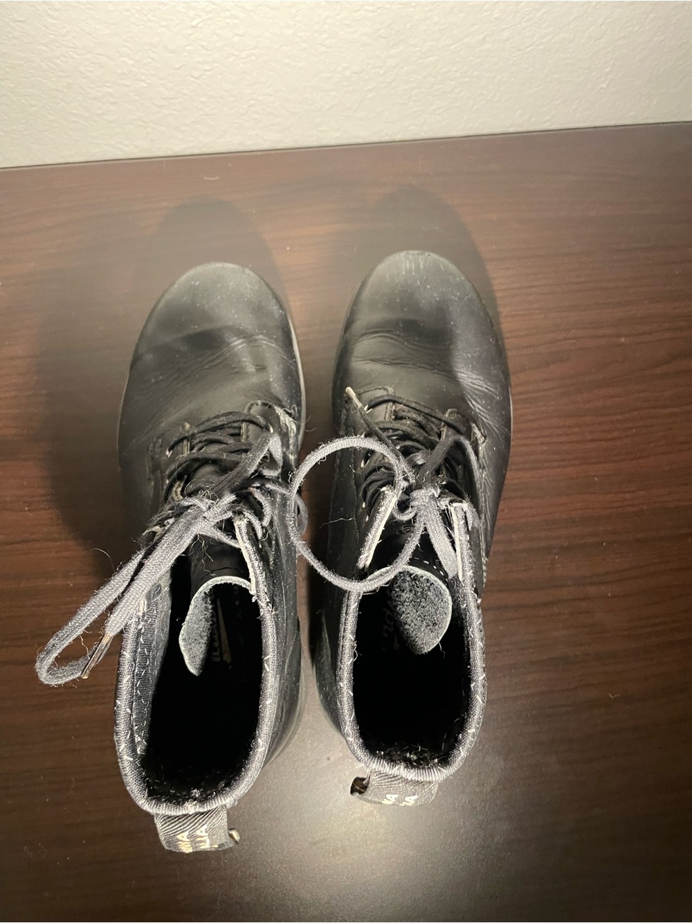 Blundstone Black Leather Lace-Up Ankle Boots - Picture 3 of 5